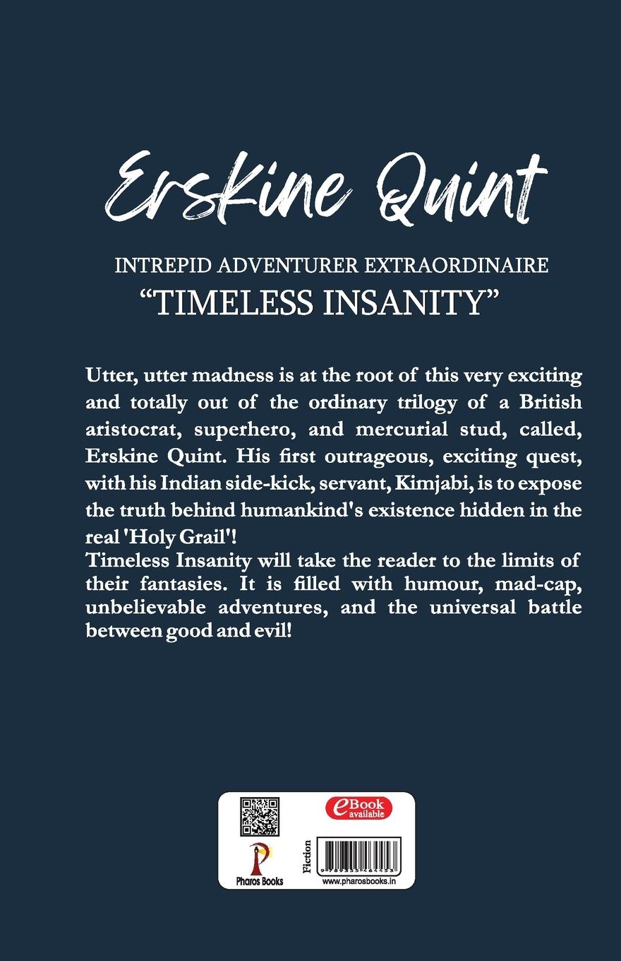 Rückseitencover ERSKINE QUINT Intrepid Adventurer Extraordinaire