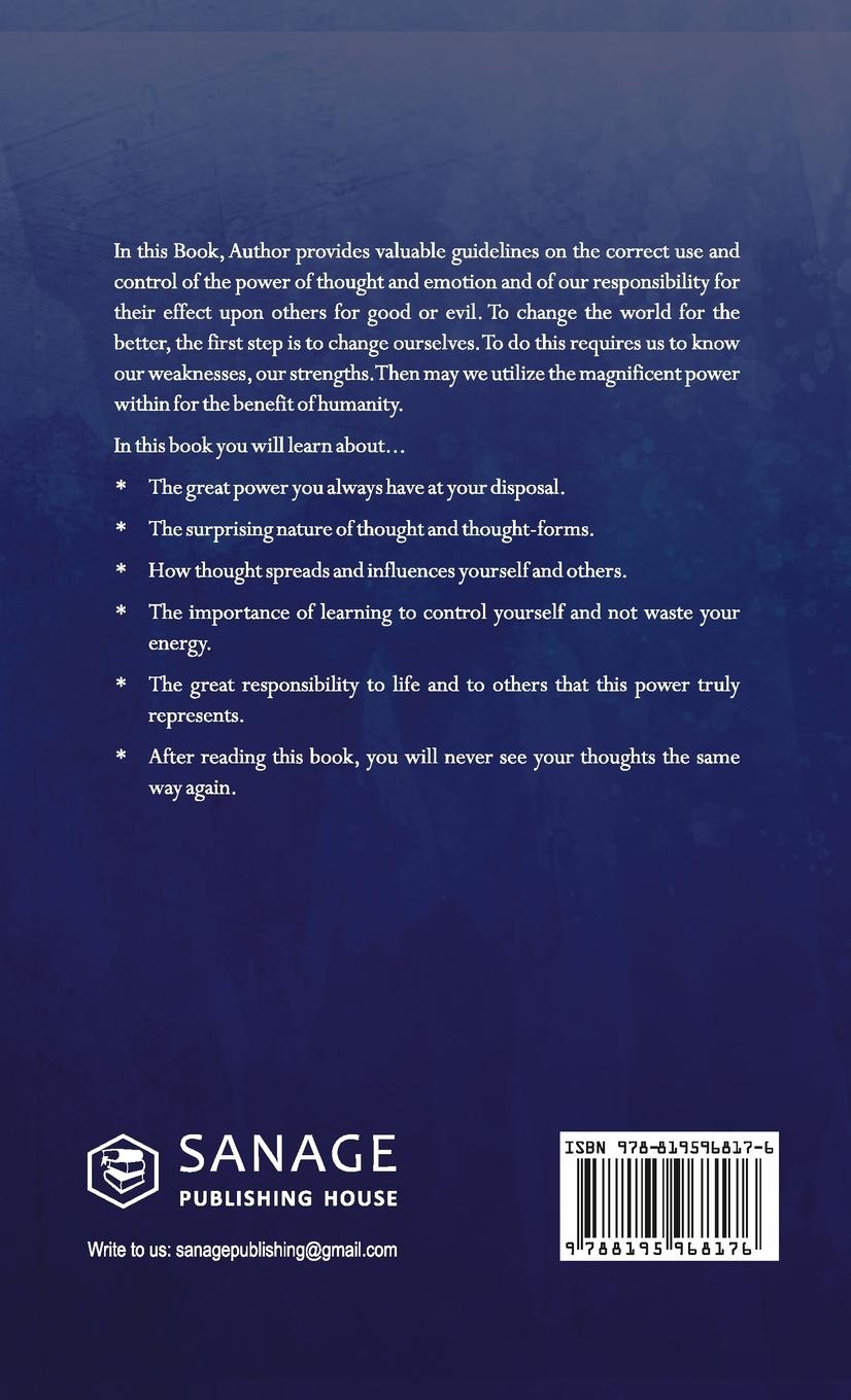 Rückseitencover Power and Use of Thought