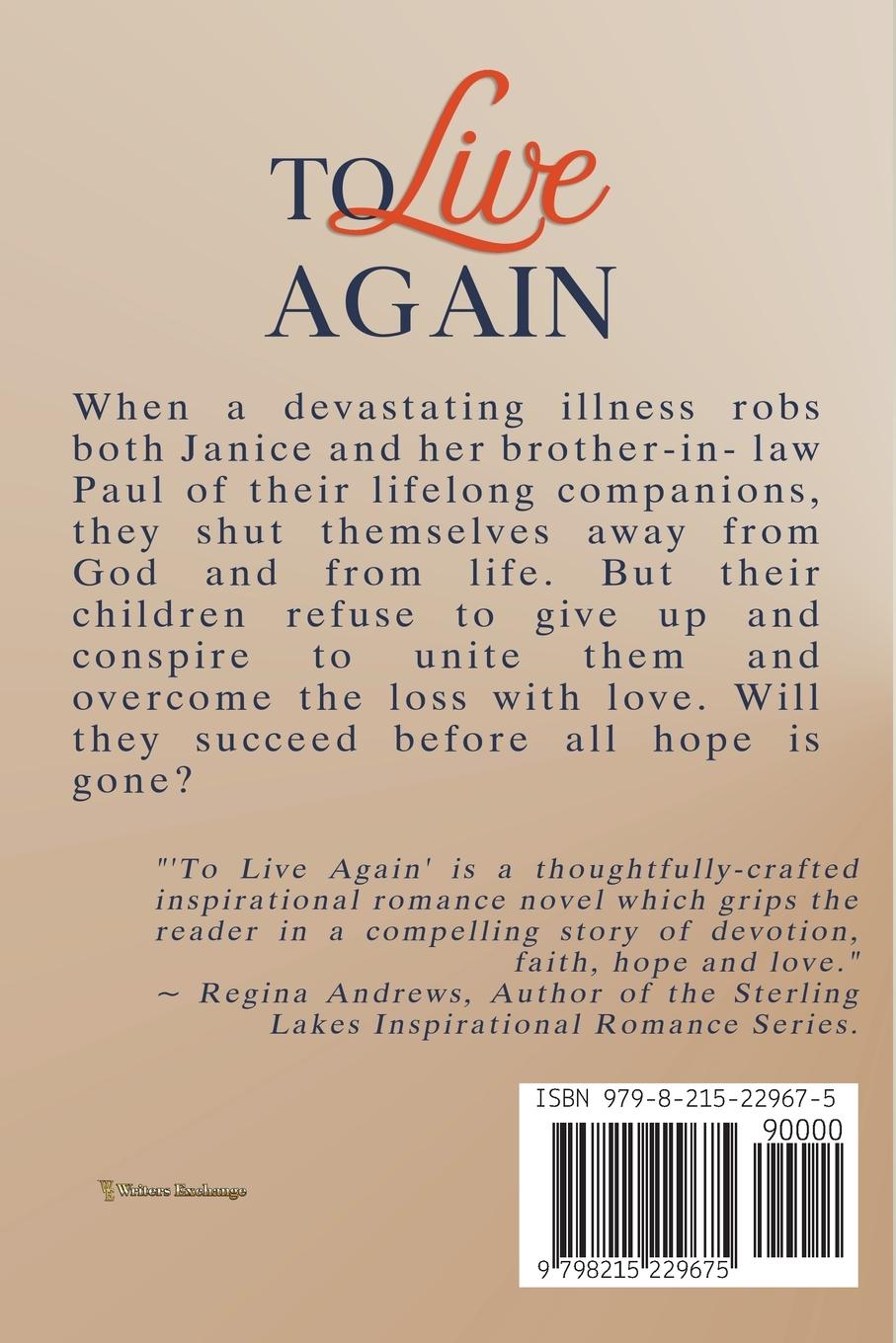 Rückseitencover To Live Again