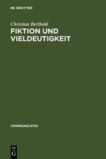 Vorderes Coverbild Fiktion und Vieldeutigkeit