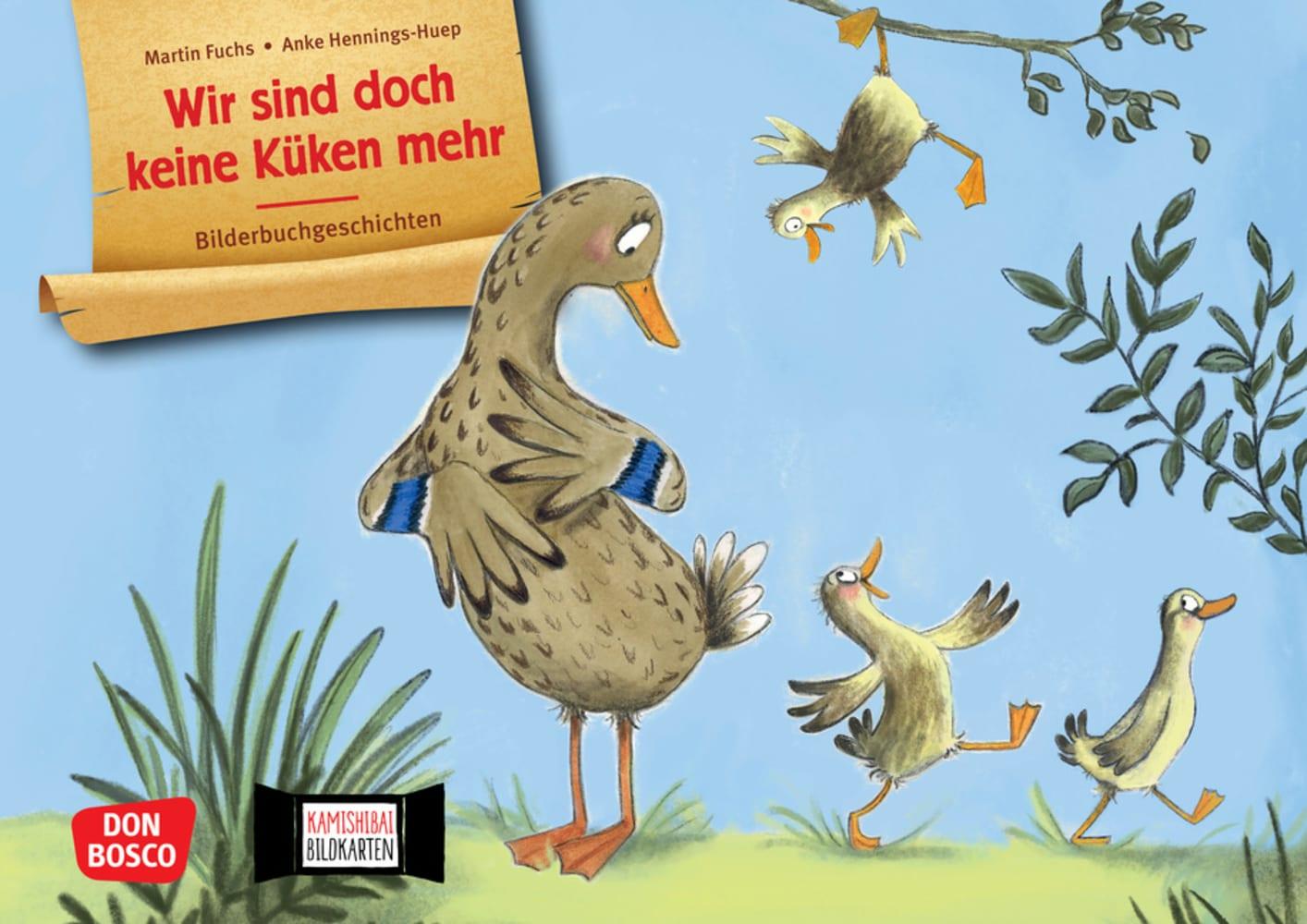 Vorderes Coverbild Wir sind doch keine Küken mehr. Kamishibai Bildkartenset