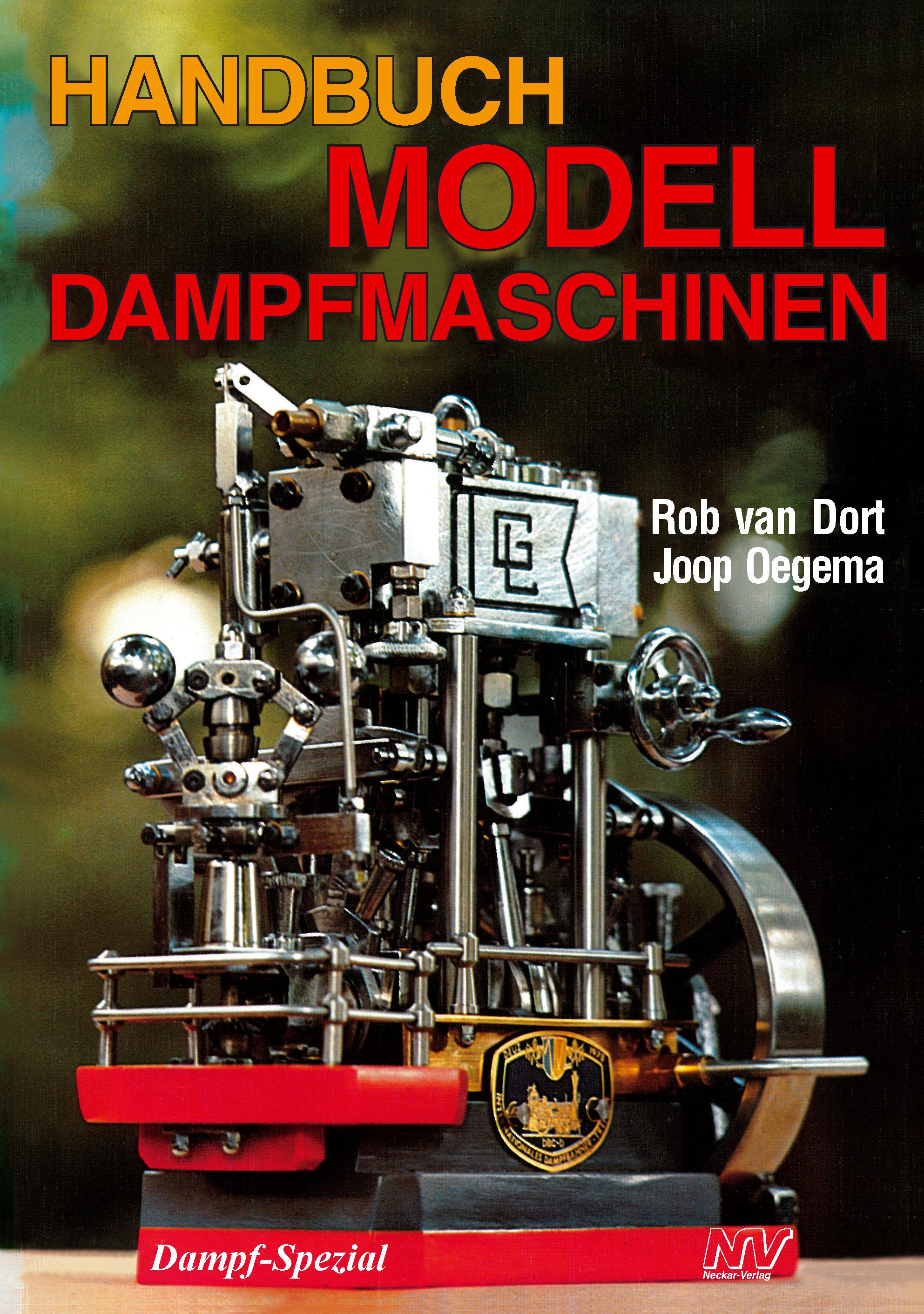 Vorderes Coverbild Handbuch Modelldampfmaschinen