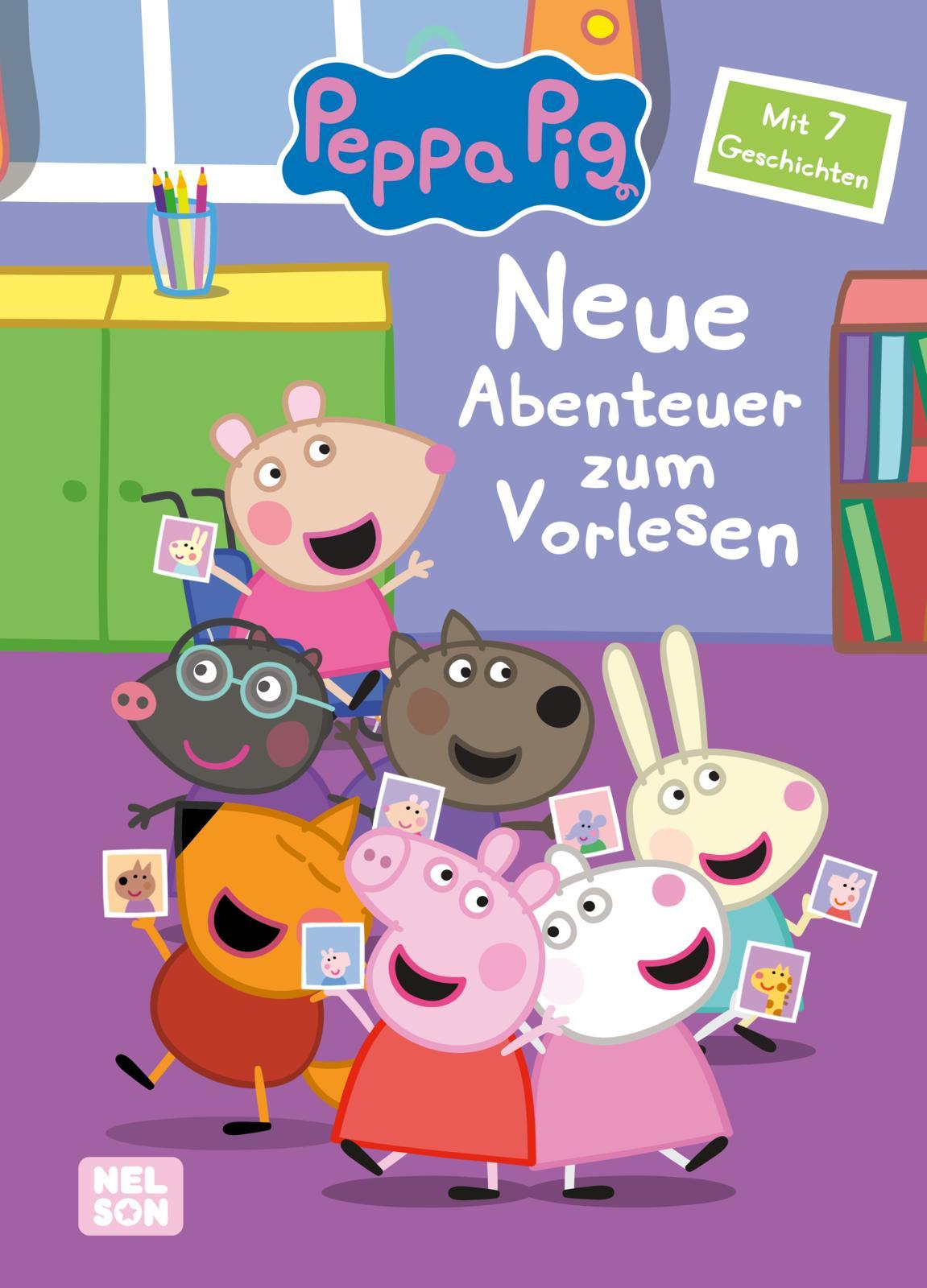 Vorderes Coverbild Peppa Wutz Gutenachtgeschichten: Neue Abenteuer zum Vorlesen