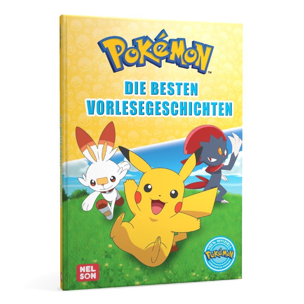Beispielinhalt (Bild) Pokémon Vorlesebuch: Die besten Pokémon-Vorlesegeschichten