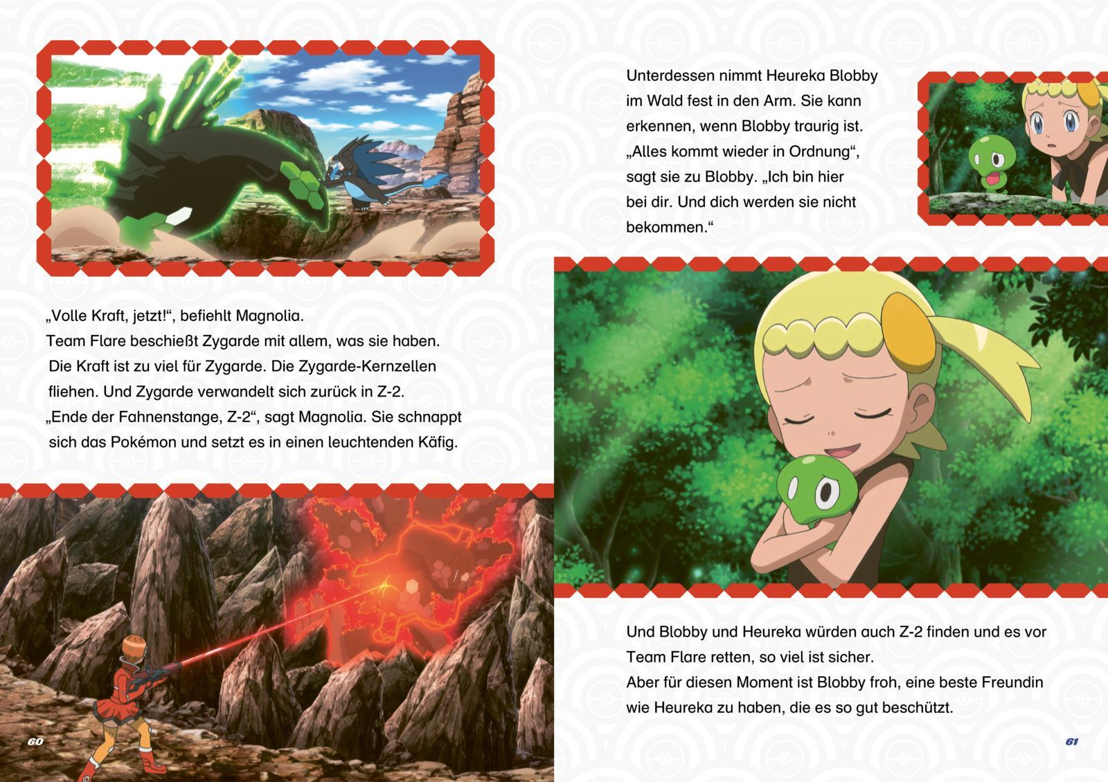 Beispielinhalt (Bild) Pokémon Vorlesebuch: Die besten Pokémon-Vorlesegeschichten