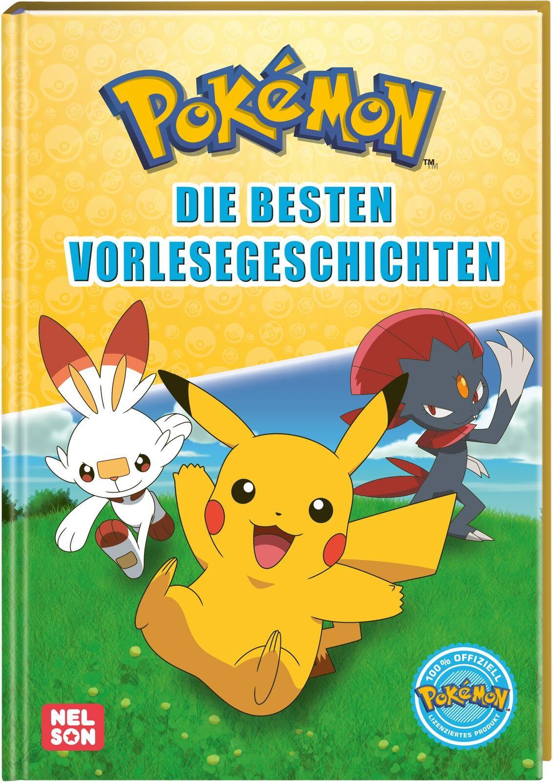 Vorderes Coverbild Pokémon Vorlesebuch: Die besten Pokémon-Vorlesegeschichten