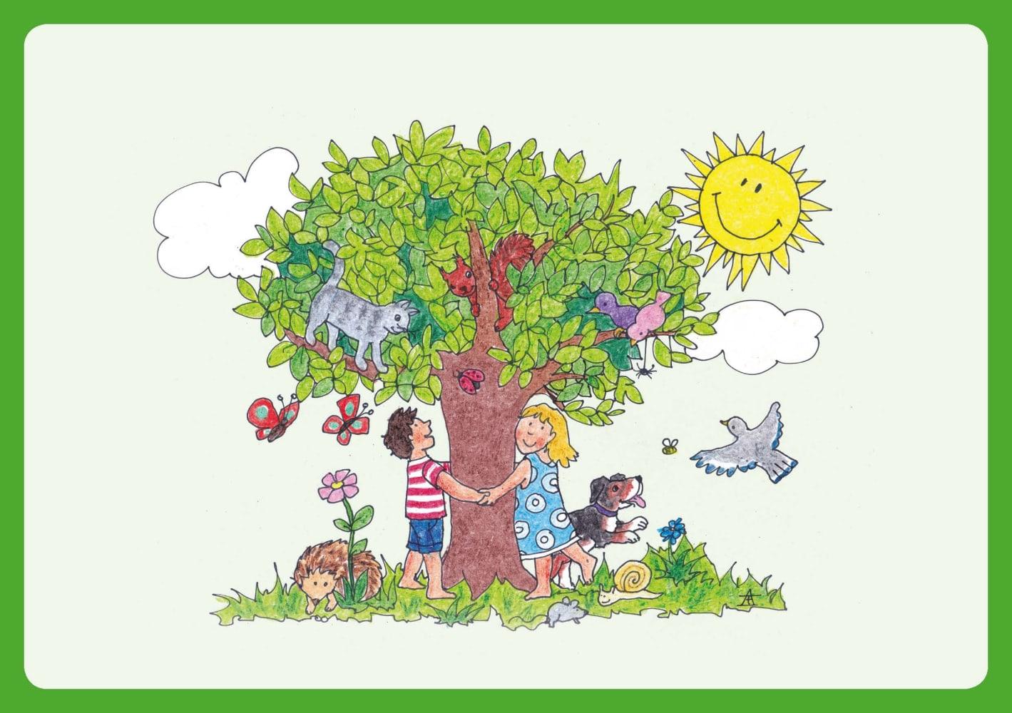 Beispielinhalt (Bild) Gott ist bei mir