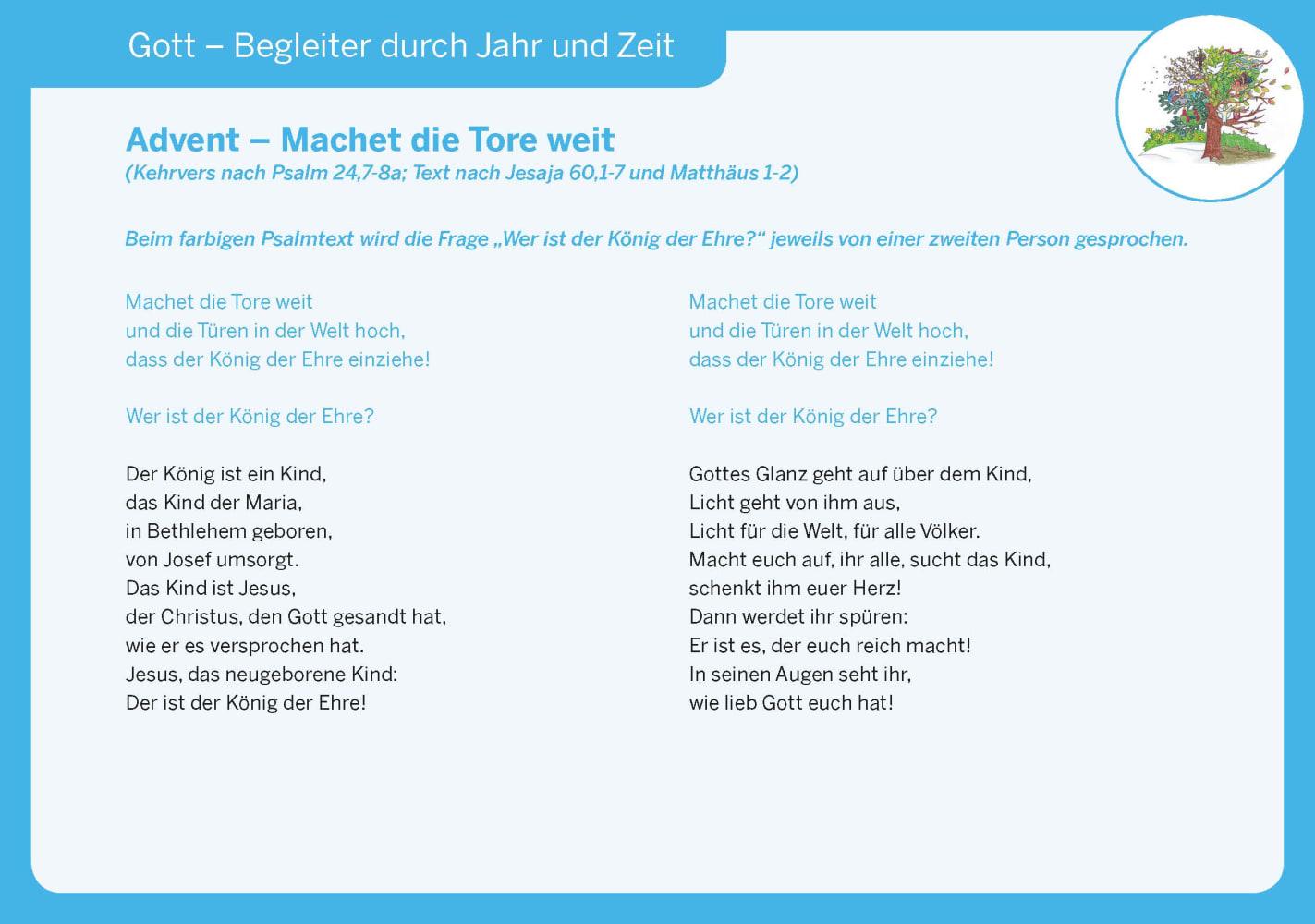 Beispielinhalt (Bild) Gott ist bei mir