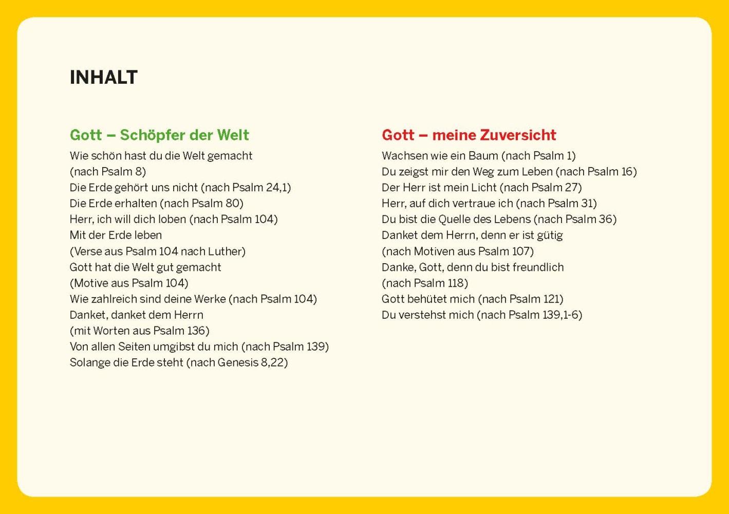 Beispielinhalt (Bild) Gott ist bei mir