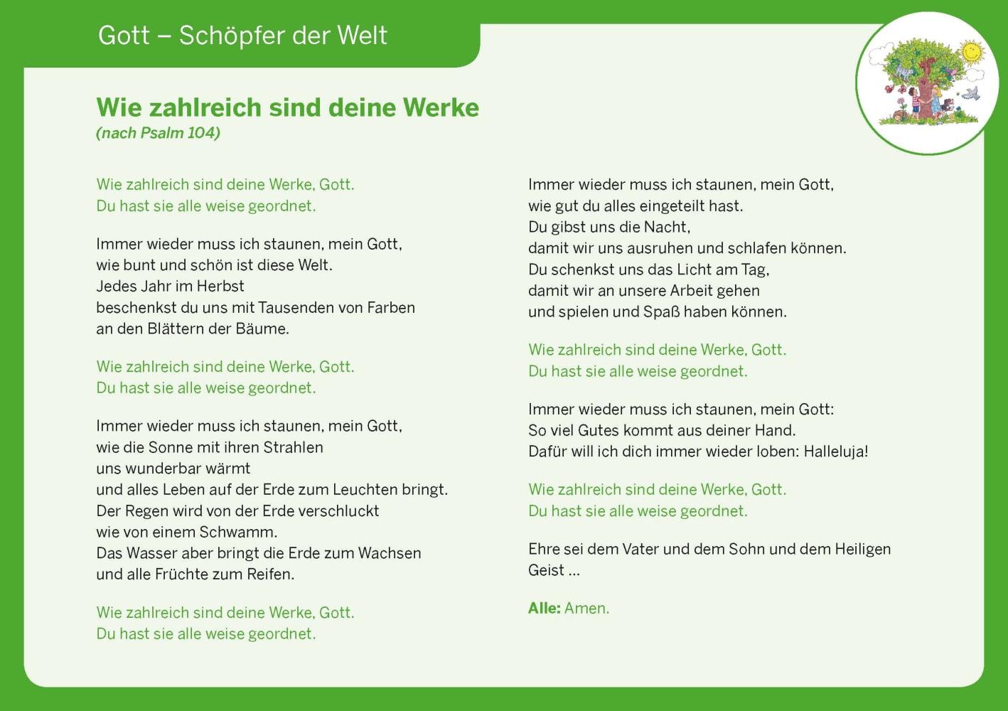 Beispielinhalt (Bild) Gott ist bei mir