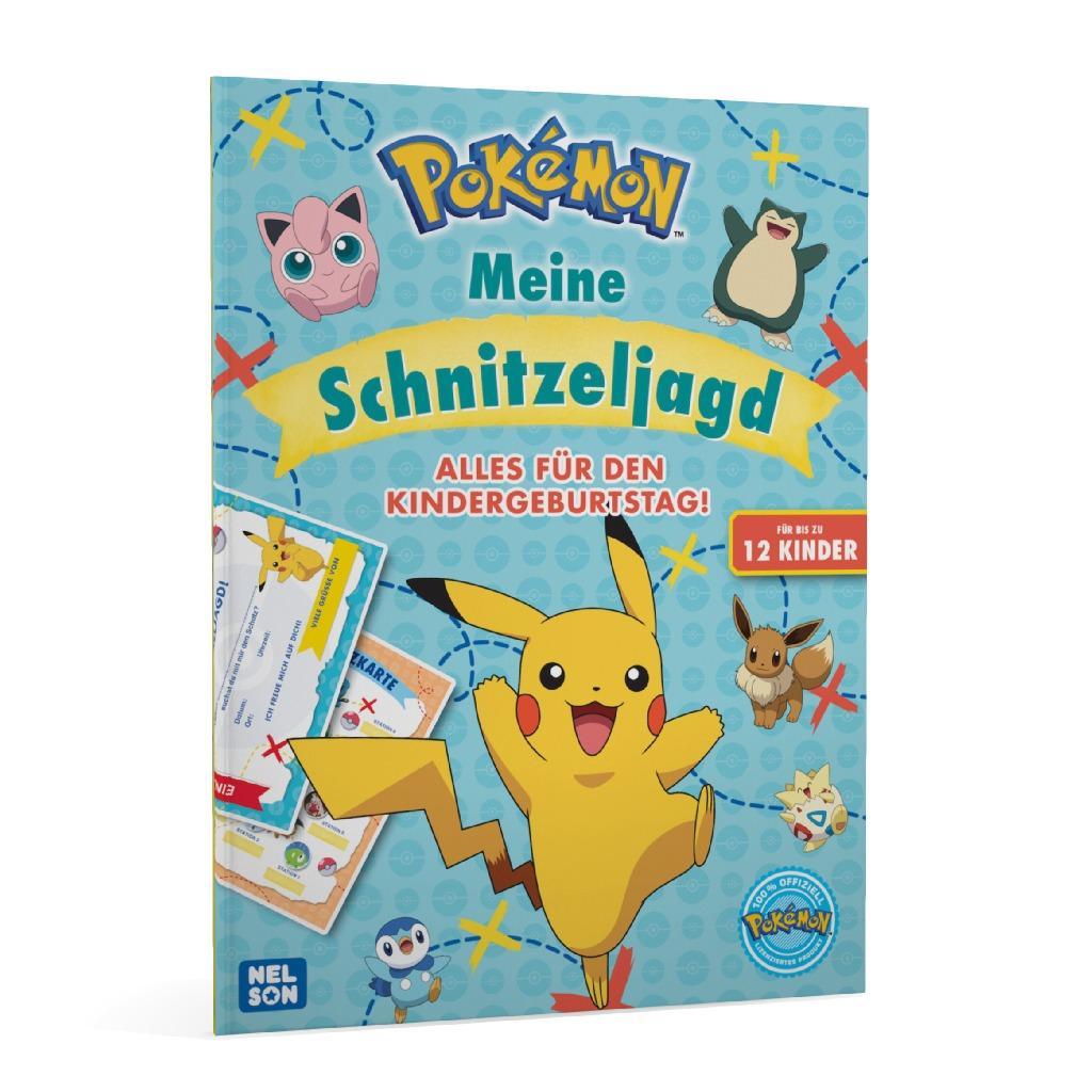 Beispielinhalt (Bild) Pokémon Activity-Buch: Meine Schnitzeljagd