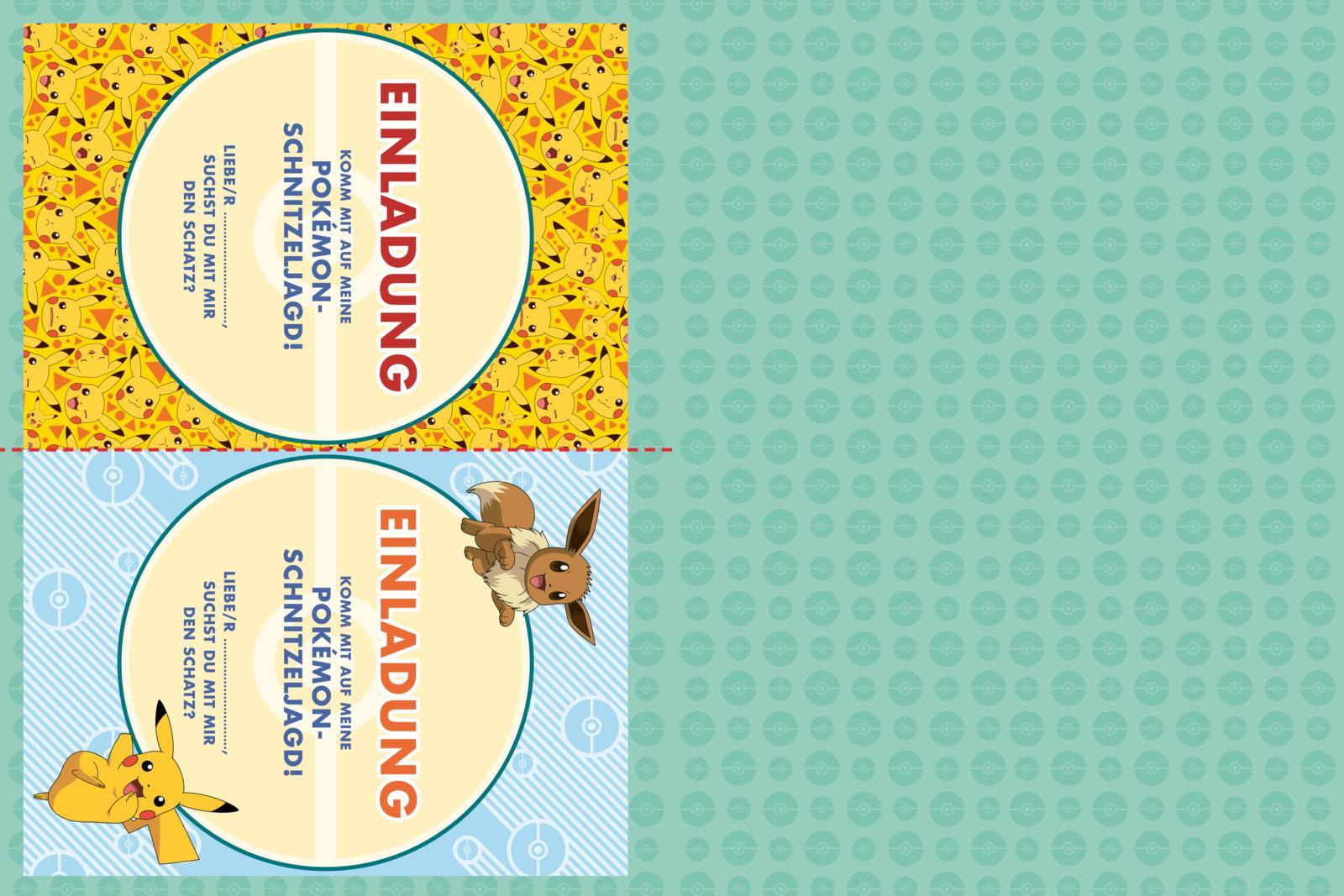 Beispielinhalt (Bild) Pokémon Activity-Buch: Meine Schnitzeljagd