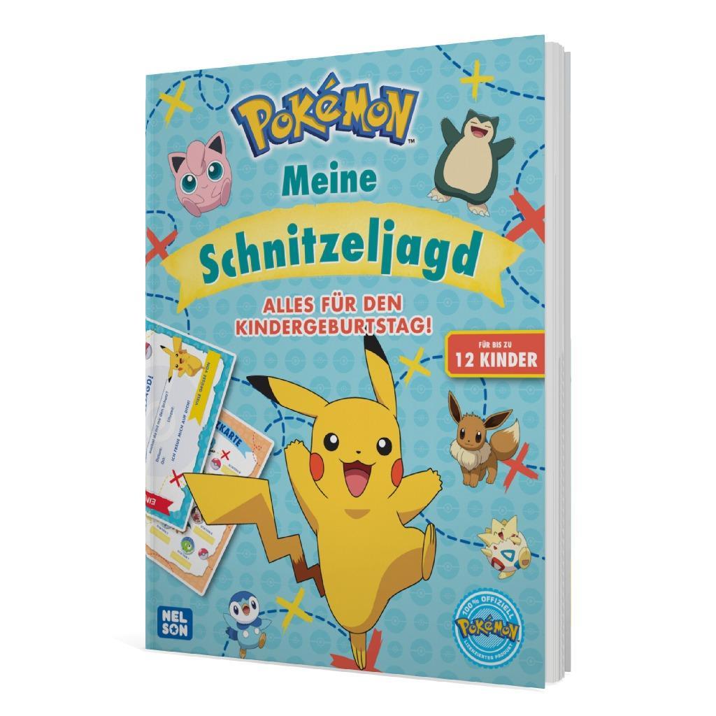 Beispielinhalt (Bild) Pokémon Activity-Buch: Meine Schnitzeljagd