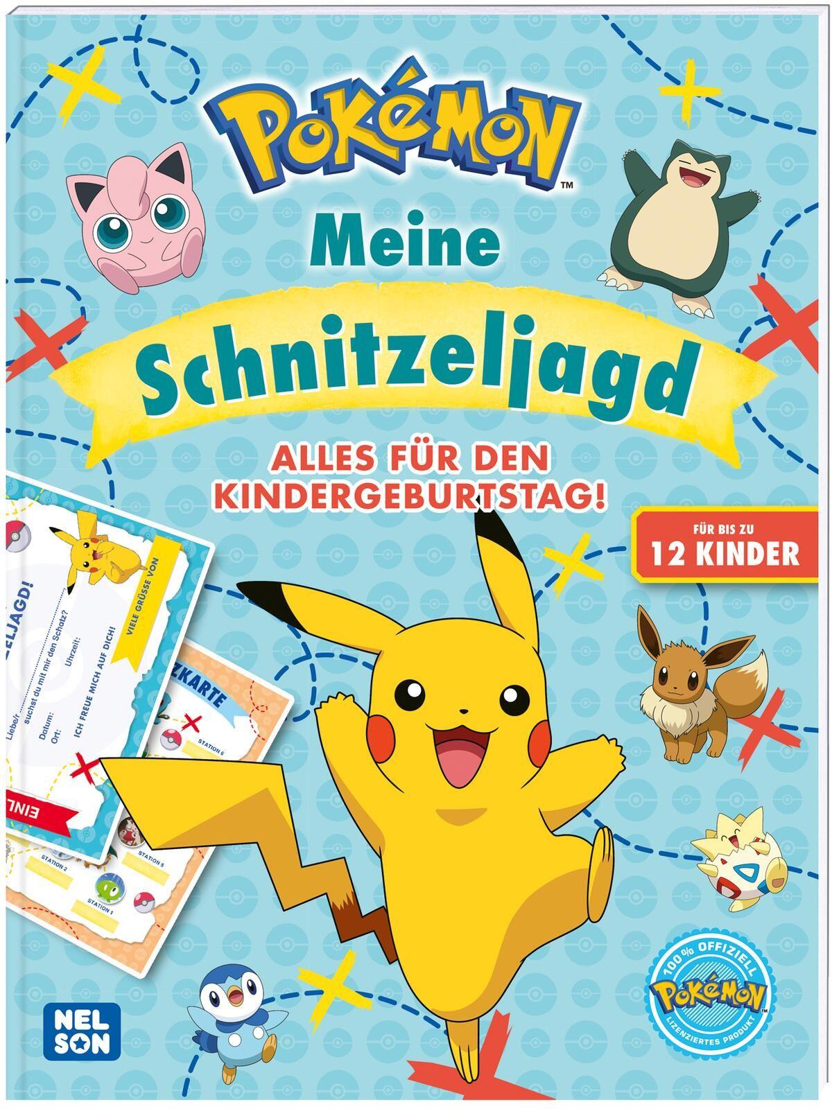 Vorderes Coverbild Pokémon Activity-Buch: Meine Schnitzeljagd