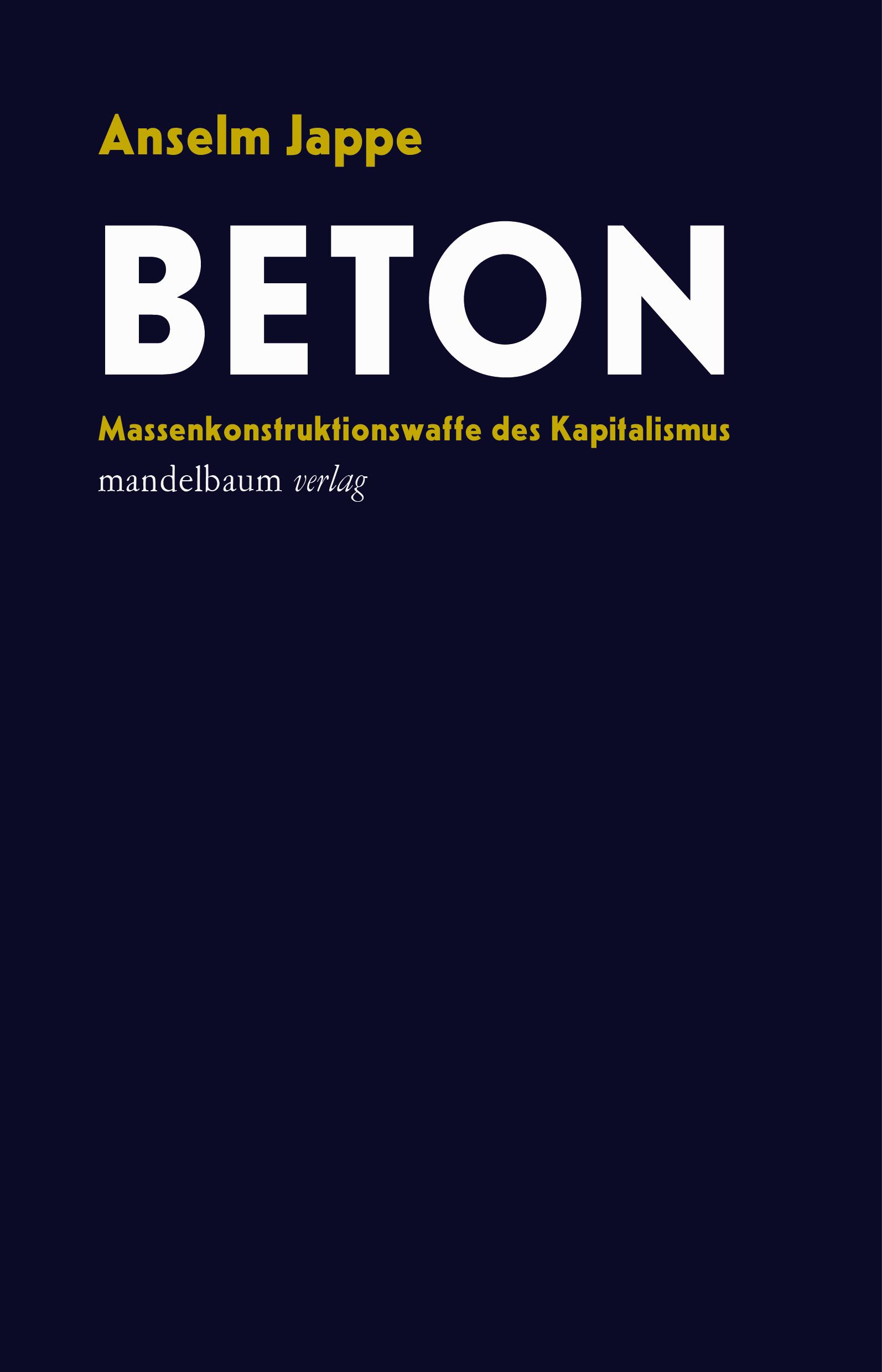 Vorderes Coverbild Beton