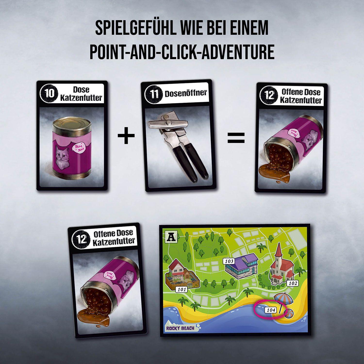 Beispielinhalt (Bild) Adventure Games - Die drei ??? - Das Geheimnis der Statue