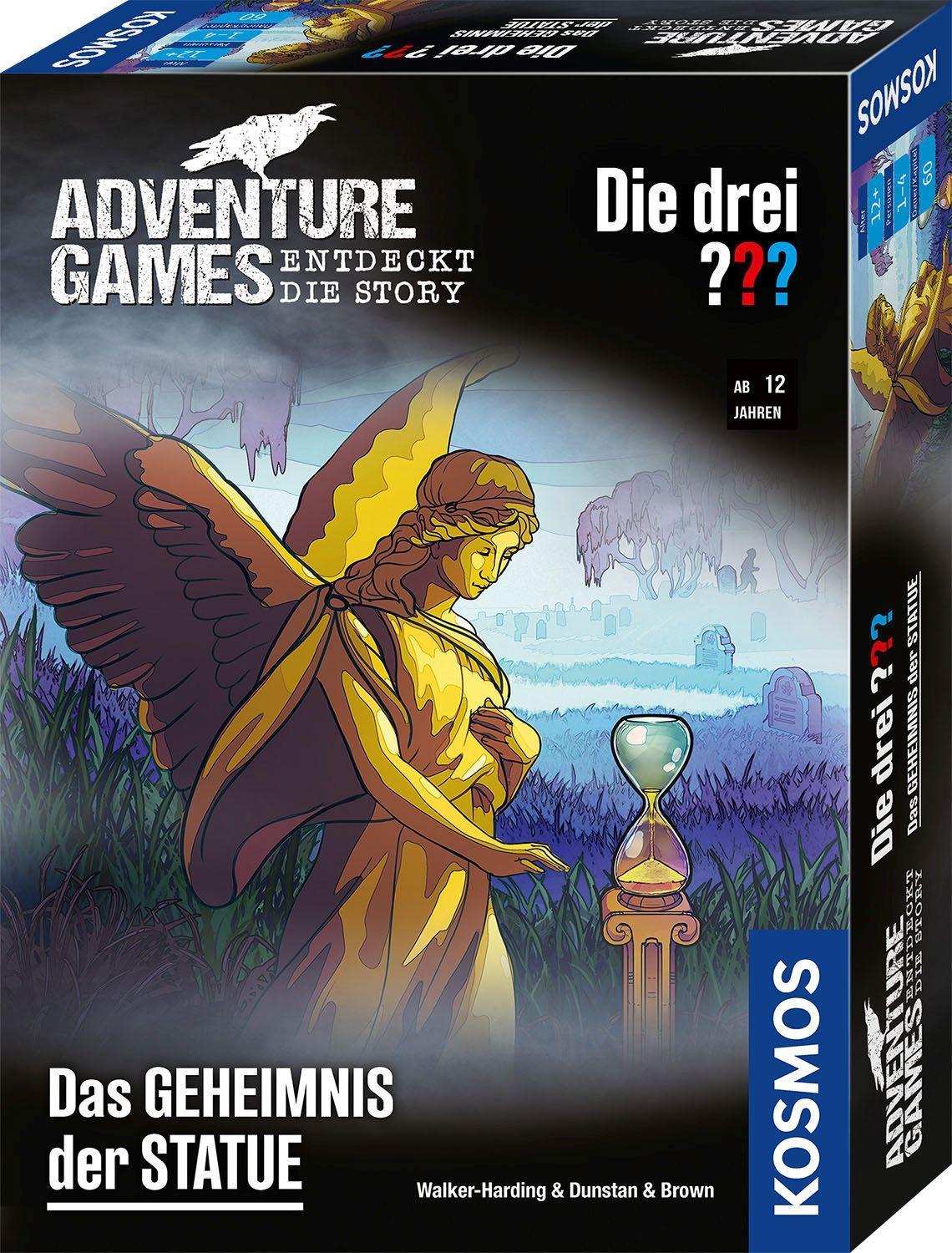 Vorderes Coverbild Adventure Games - Die drei ??? - Das Geheimnis der Statue