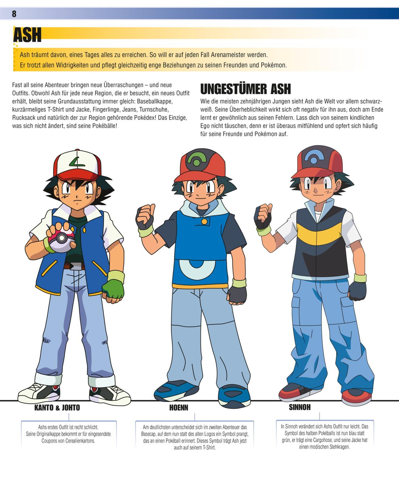 Beispielinhalt (Bild) Pokémon Handbuch: Das große Lexikon