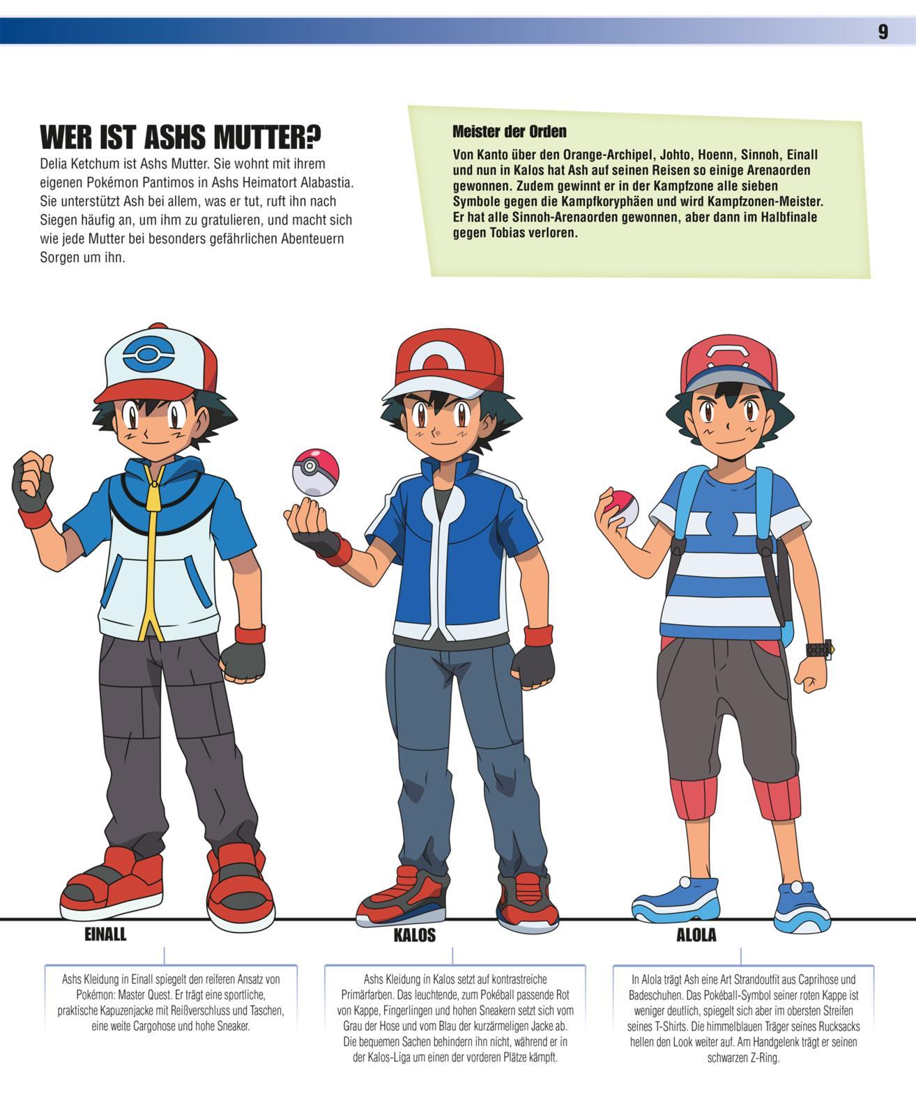Beispielinhalt (Bild) Pokémon Handbuch: Das große Lexikon