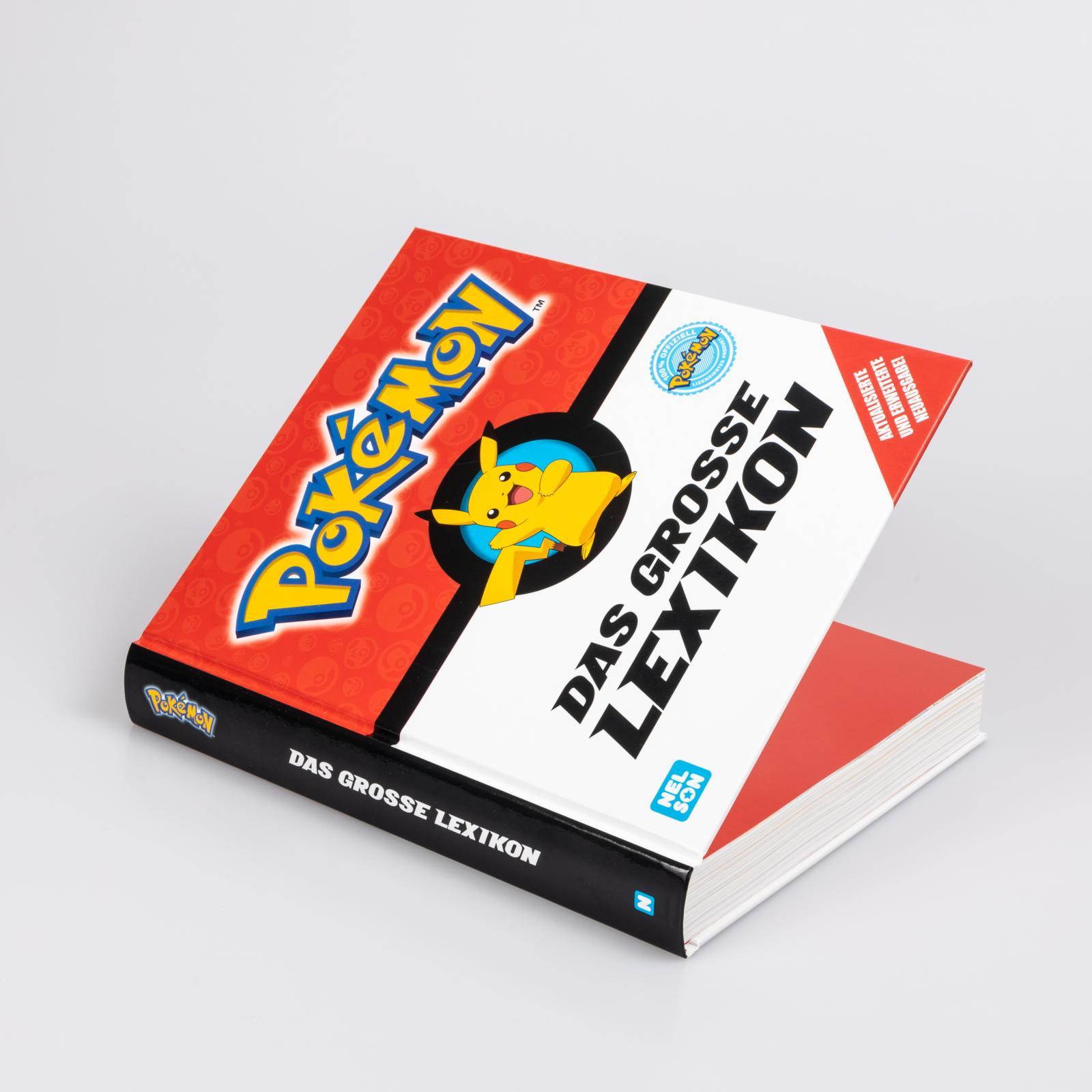 Beispielinhalt (Bild) Pokémon Handbuch: Das große Lexikon