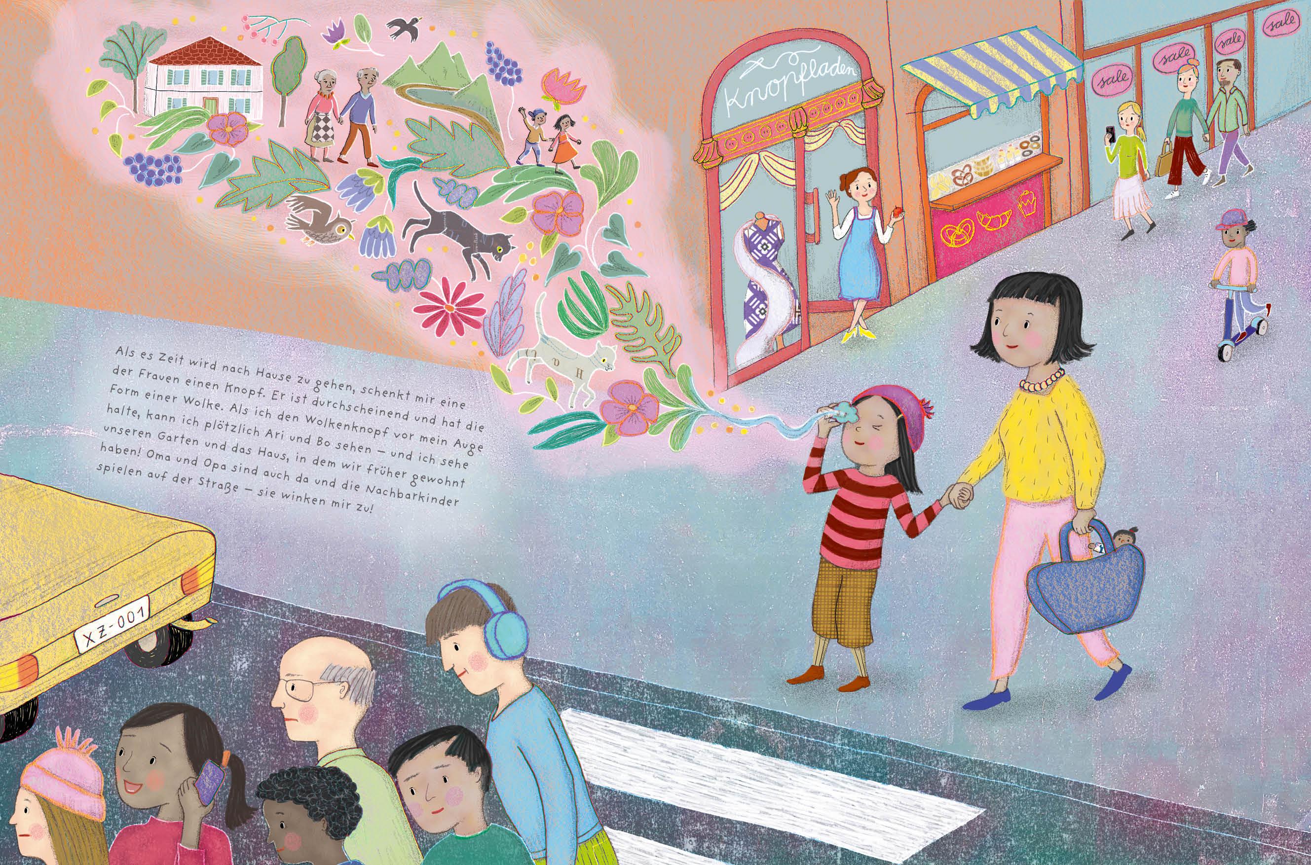 Beispielinhalt (Bild) Wolkenknopf