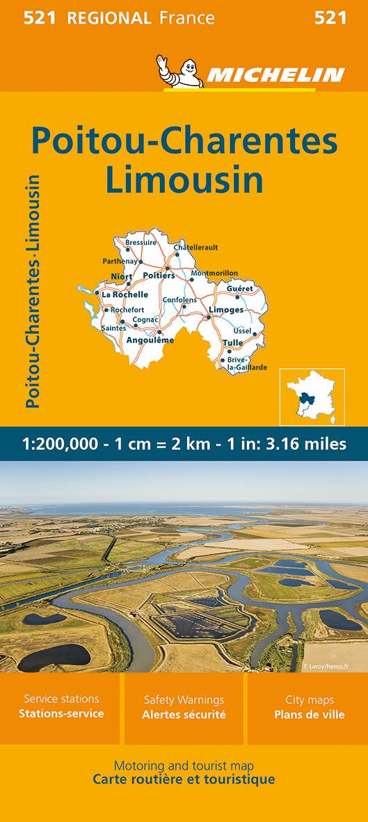 Vorderes Coverbild Michelin Poitou-Charentes
