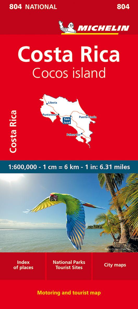 Vorderes Coverbild Michelin Costa Rica
