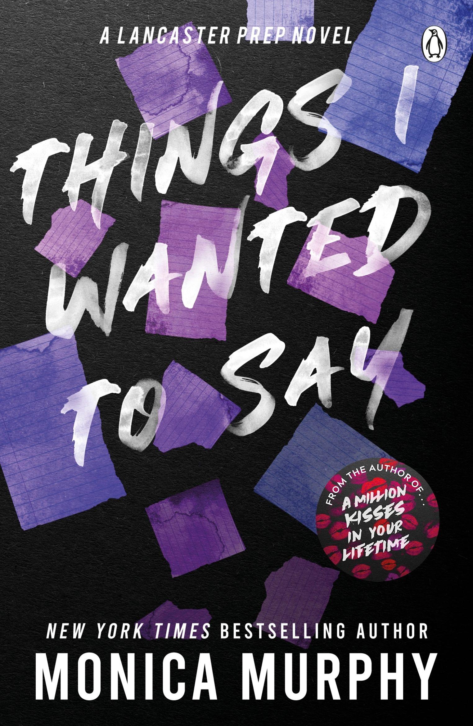 Vorderes Coverbild Things I Wanted To Say