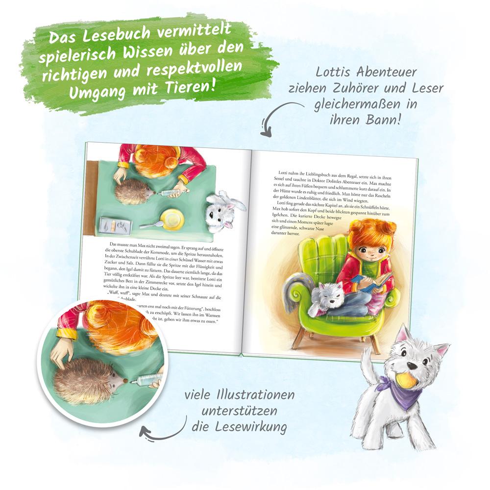 Beispielinhalt (Bild) Trötsch Lotti, die kleine Tierärztin Ein Platz für Tiere