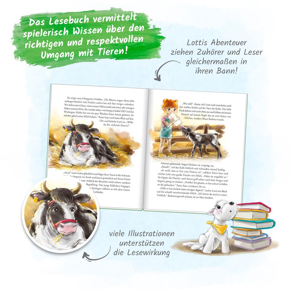 Beispielinhalt (Bild) Trötsch Lotti, die kleine Tierärztin Freche Tiere