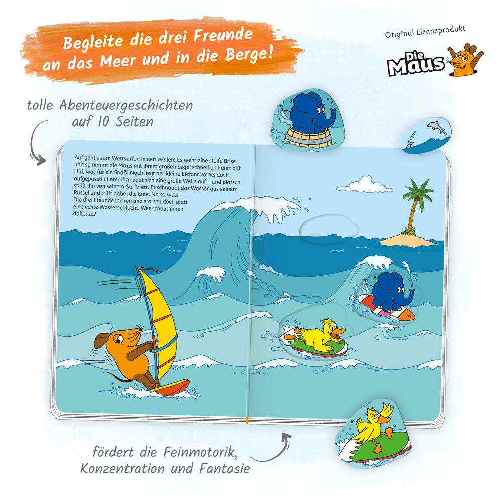 Beispielinhalt (Bild) Trötsch Die Maus Puzzle- und Spielbuch
