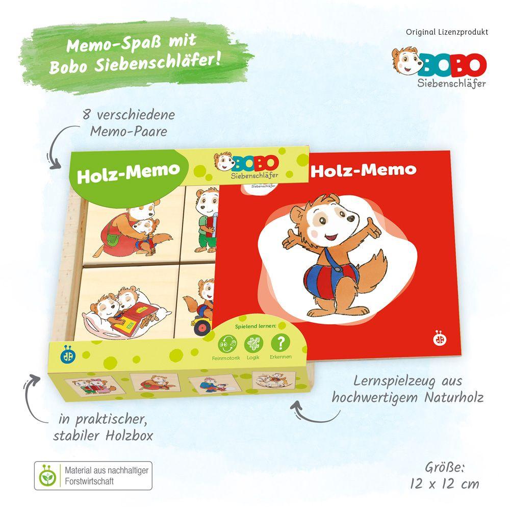 Beispielinhalt (Bild) Trötsch Bobo Siebenschläfer Memo