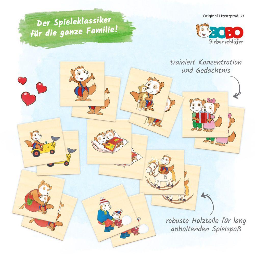 Beispielinhalt (Bild) Trötsch Bobo Siebenschläfer Memo