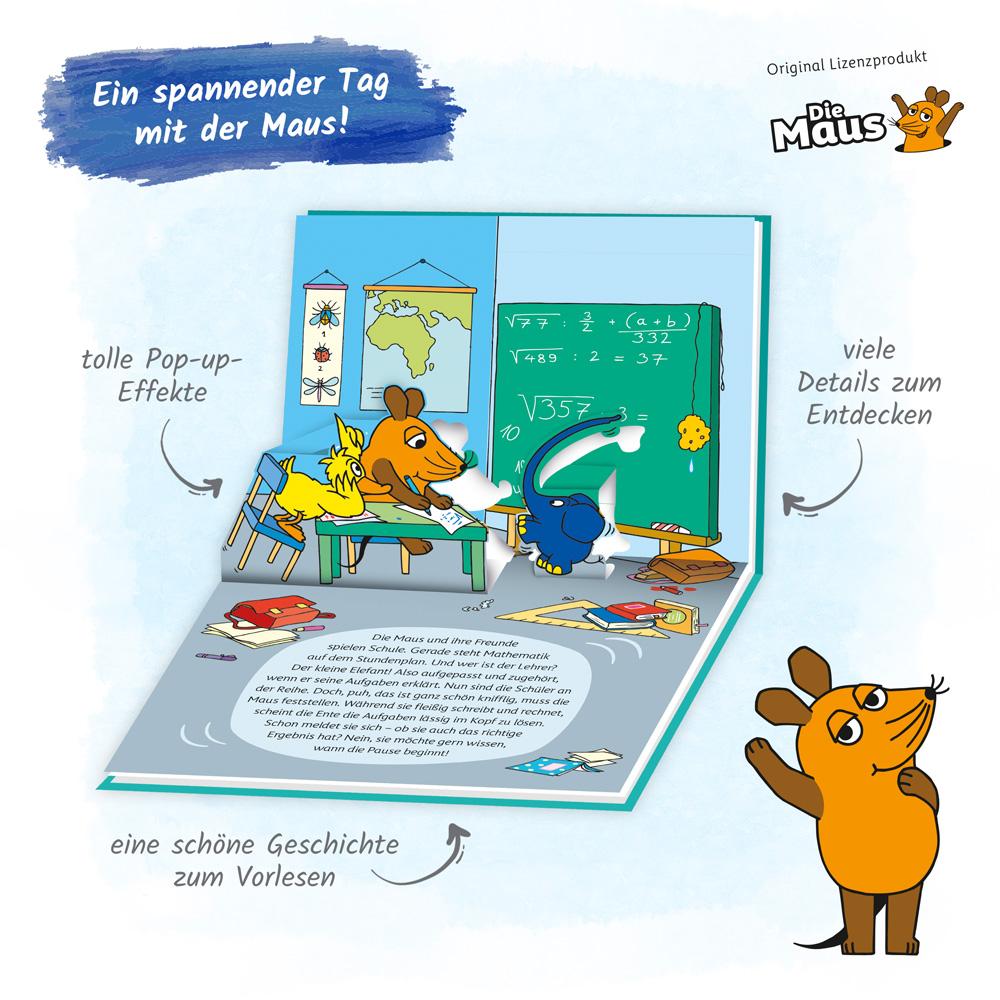 Beispielinhalt (Bild) Trötsch Die Maus Pop-up-Buch