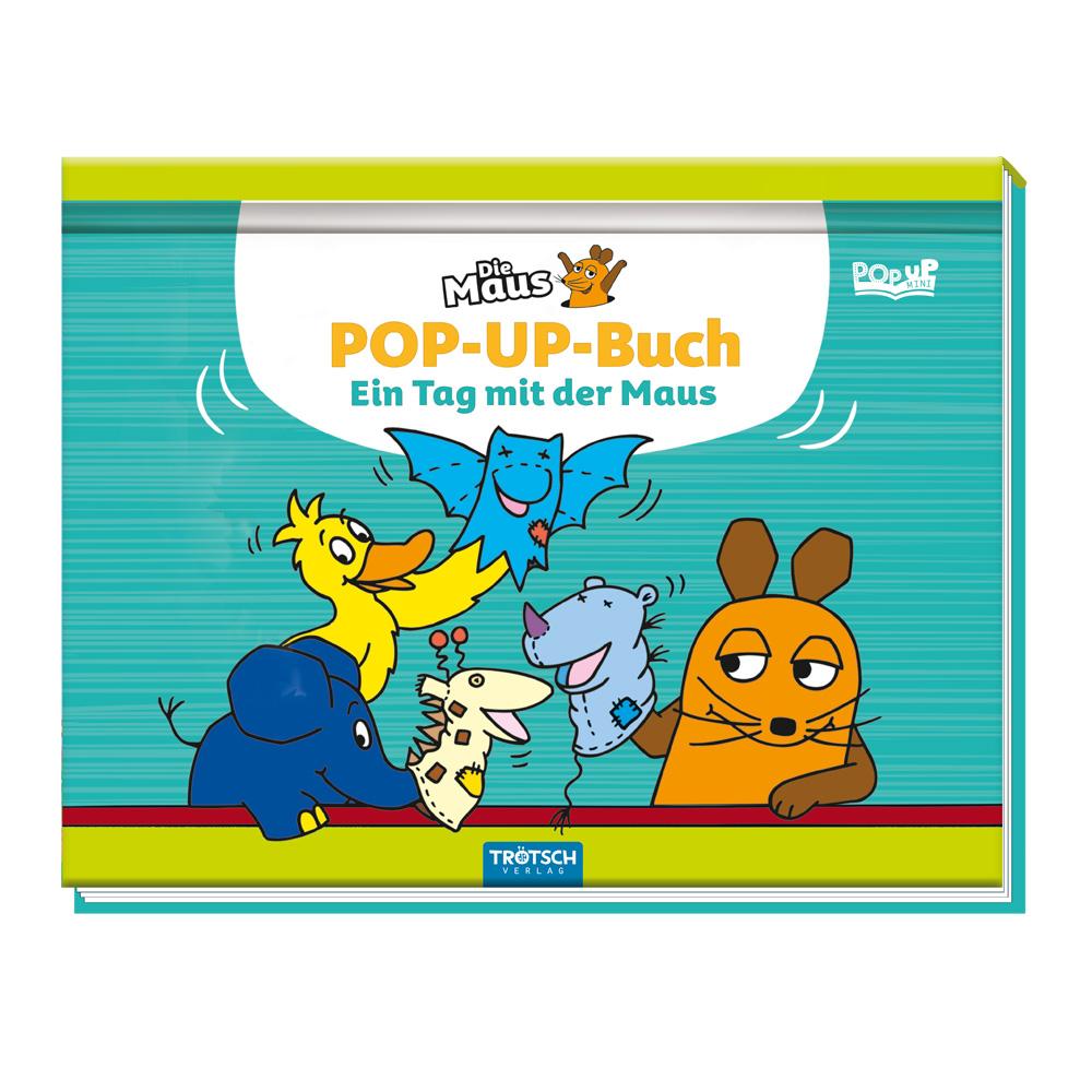 Vorderes Coverbild Trötsch Die Maus Pop-up-Buch