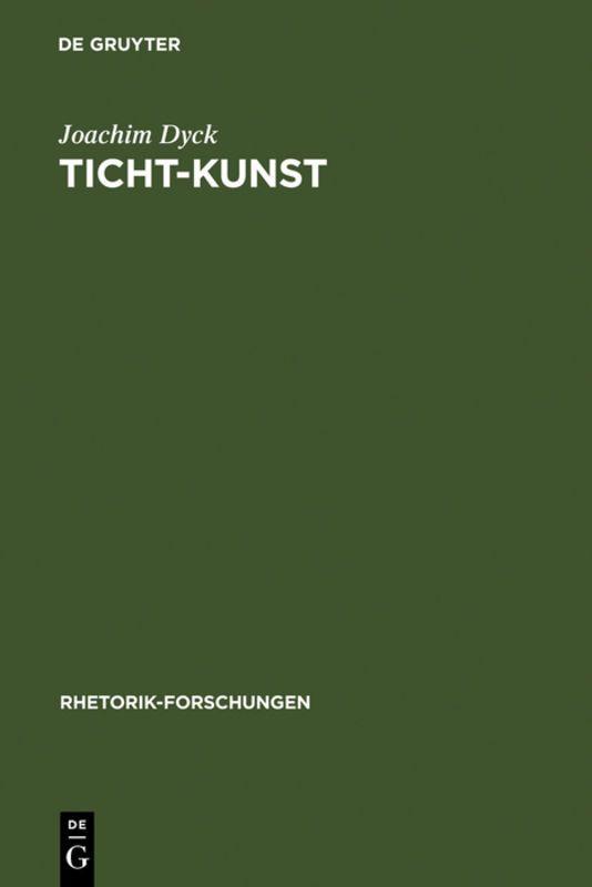 Vorderes Coverbild Ticht-Kunst