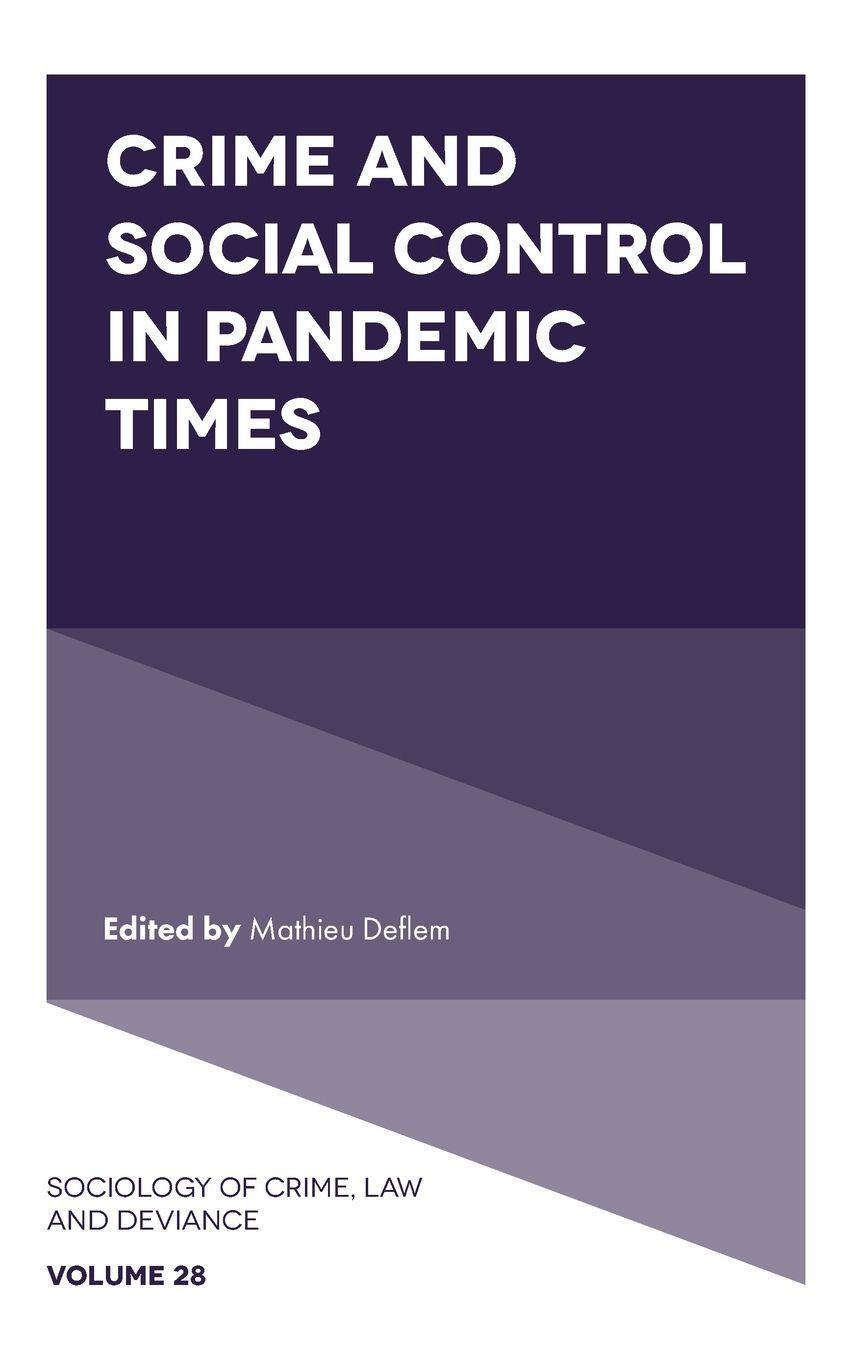 Vorderes Coverbild Crime and Social Control in Pandemic Times