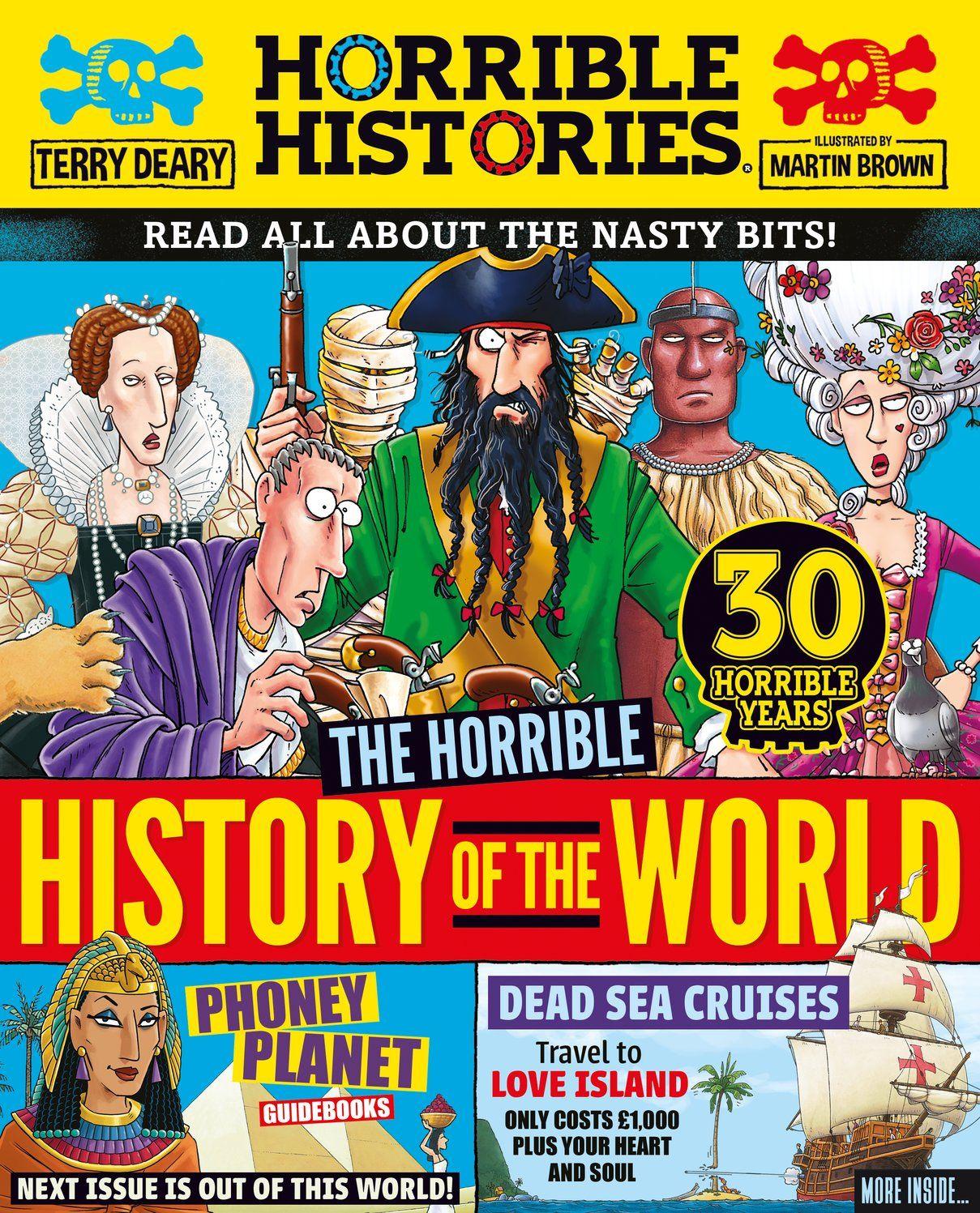 Vorderes Coverbild Horrible History of the World (newspaper edition)