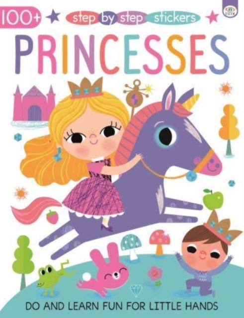 Vorderes Coverbild Step by Step Stickers Princesses