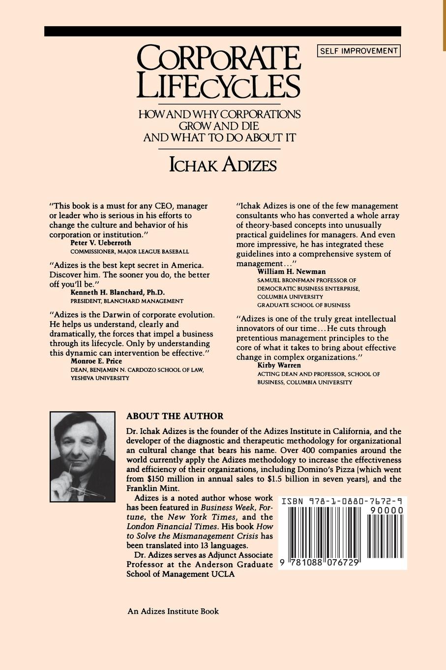 Rückseitencover Corporate Lifecycles