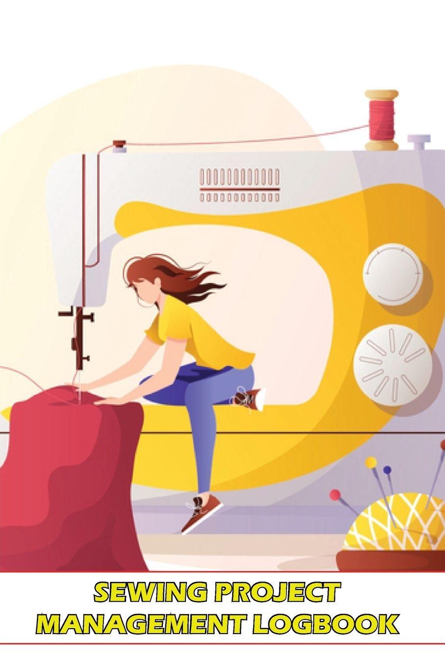 Vorderes Coverbild Sewing Project Management Logbook