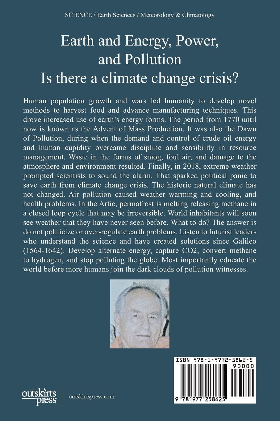 Rückseitencover Earth and Energy, Power and Pollution