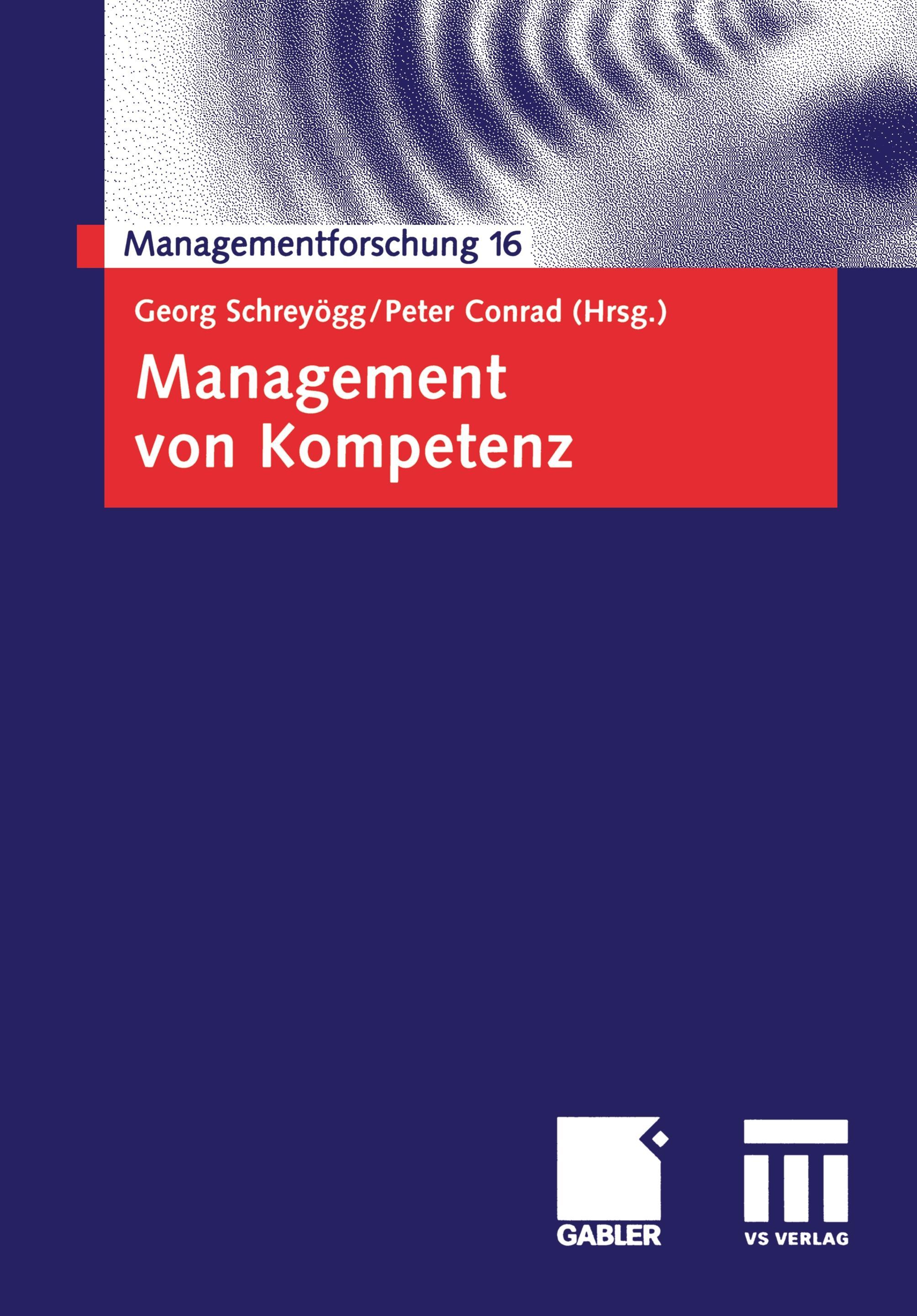 Vorderes Coverbild Management von Kompetenz