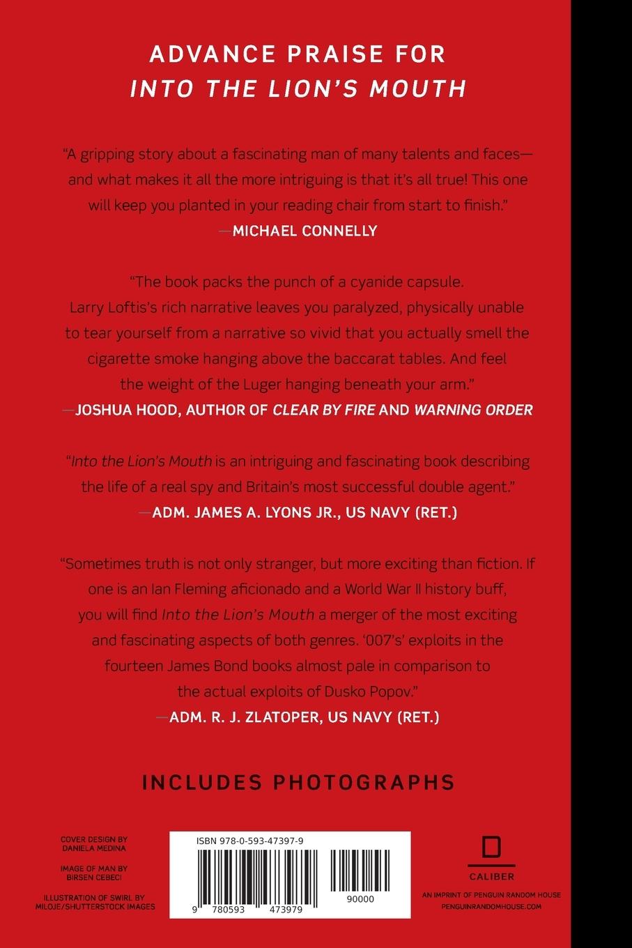 Rückseitencover Into the Lion's Mouth