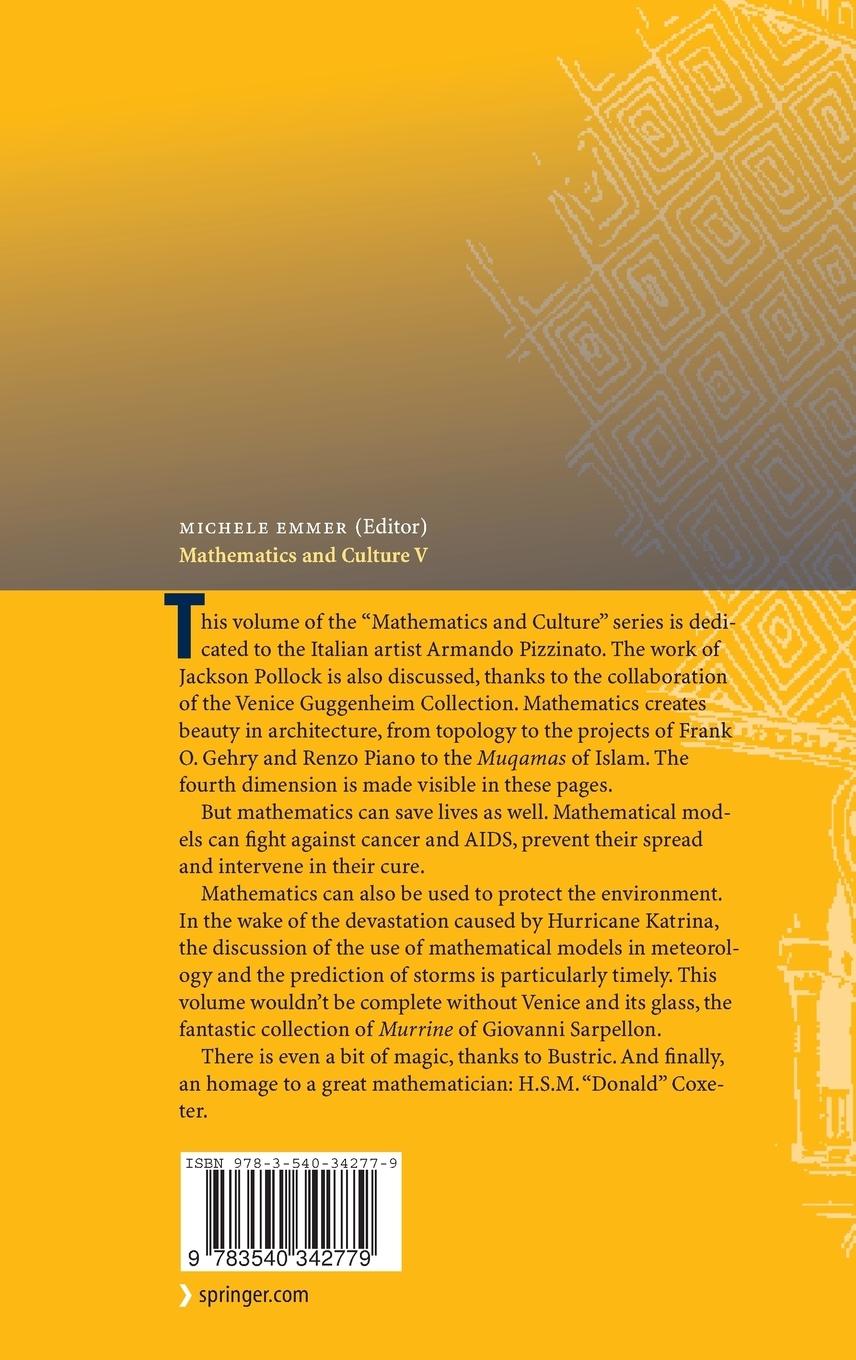 Rückseitencover Mathematics and Culture V