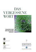 Vorderes Coverbild Das vergessene Wort