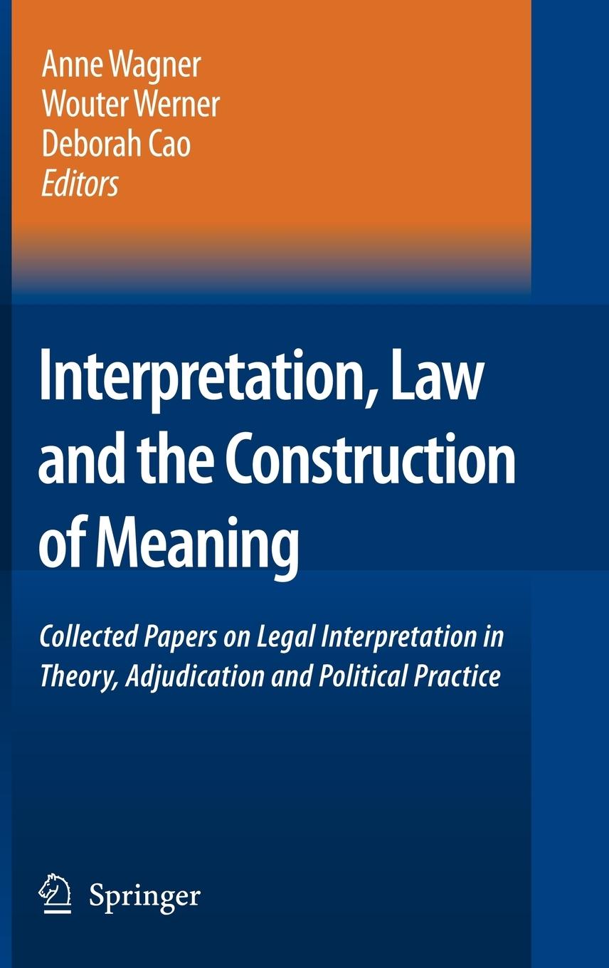 Vorderes Coverbild Interpretation, Law and the Construction of Meaning