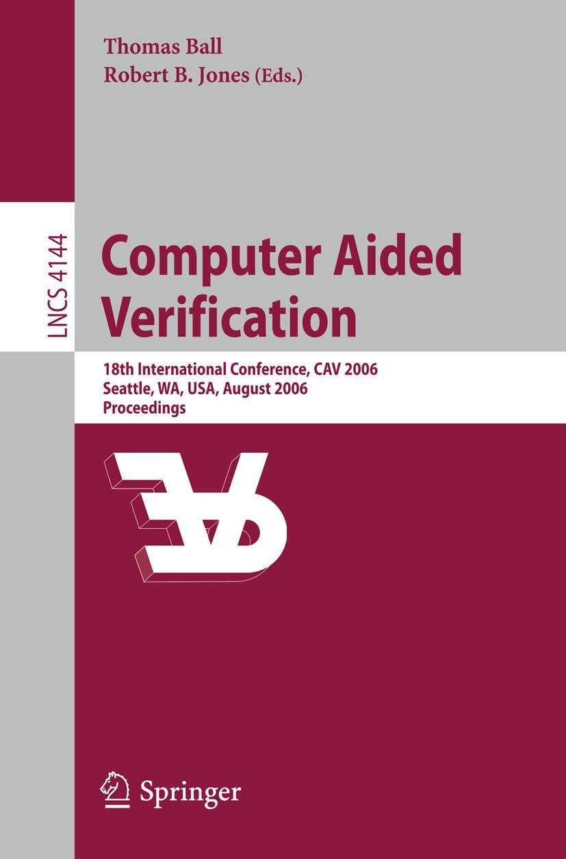 Vorderes Coverbild Computer Aided Verification