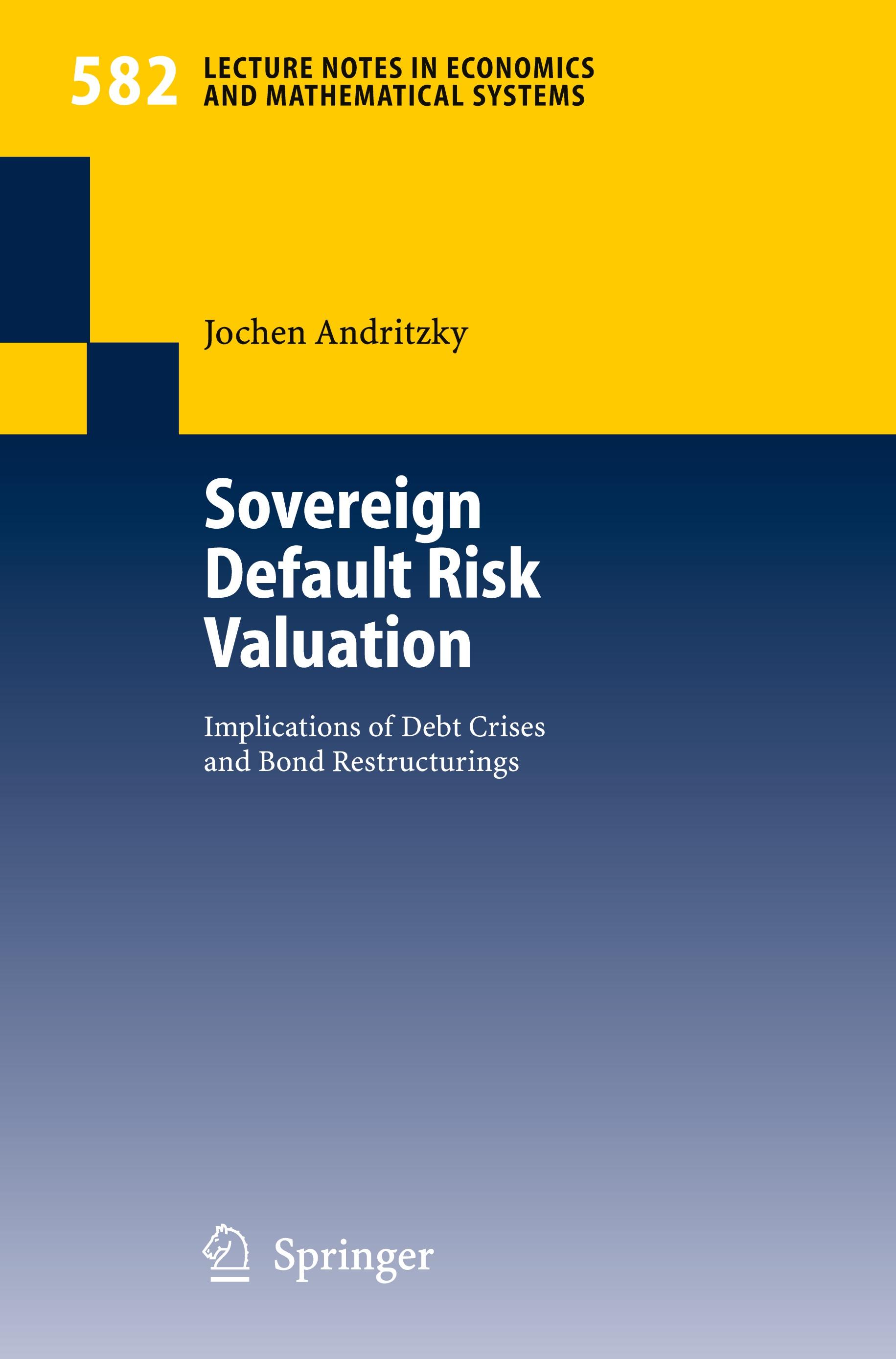Vorderes Coverbild Sovereign Default Risk Valuation
