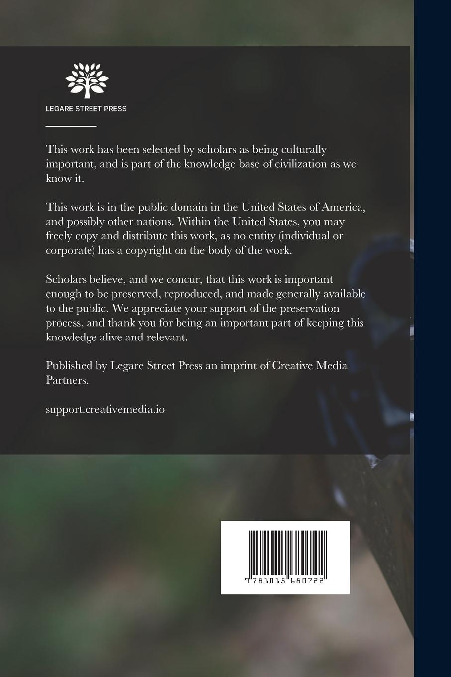 Rückseitencover Canadian Wilds: Tells About the Hudson's Bay Company, Northern Indians and Their Modes of Hunting, Trapping, Etc
